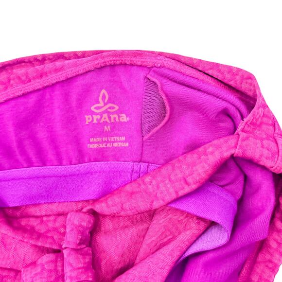 Prana Pink Halter Activewear Tank Top - Size Medium - Picture 5 of 6